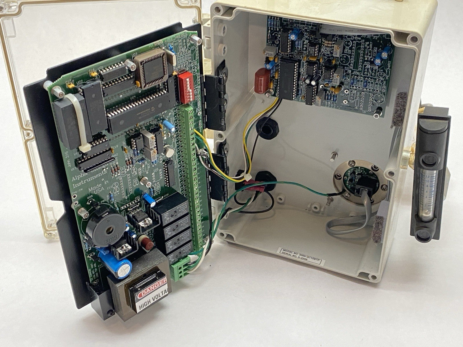 3000-G115BTP | Alpha Omega Instruments Series 3000 Trace Oxygen Analyzer 115VAC - For parts or not working - Maverick Industrial Sales