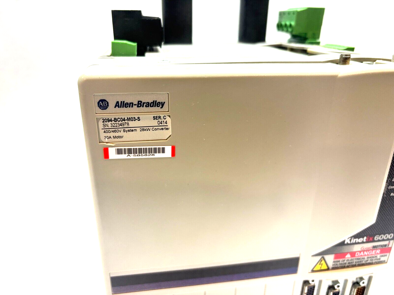 Allen Bradley 2094-BC04-M03-S Ser. C Kinetix 6000 Multi-Axis Servo Drive, 28kW - Maverick Industrial Sales