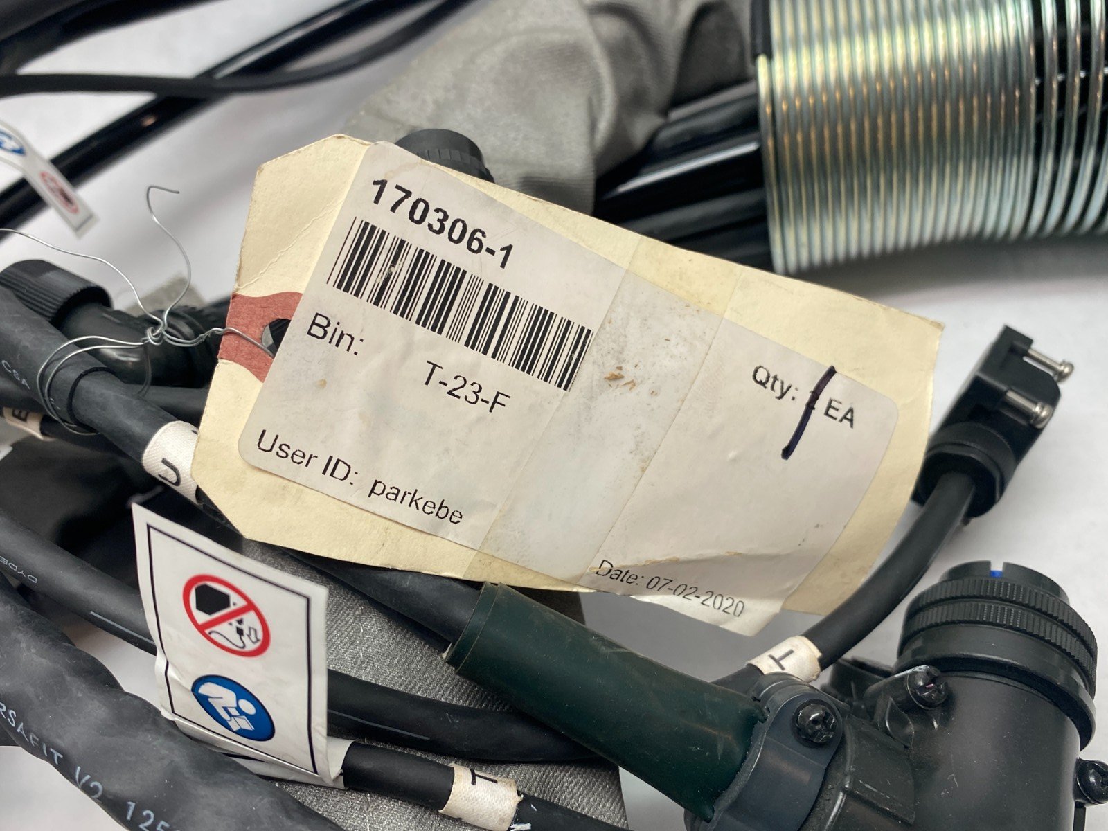 Yaskawa 170306-1 Internal Wiring Harness, Robotic MH50 II, HW1171766-A - Maverick Industrial Sales