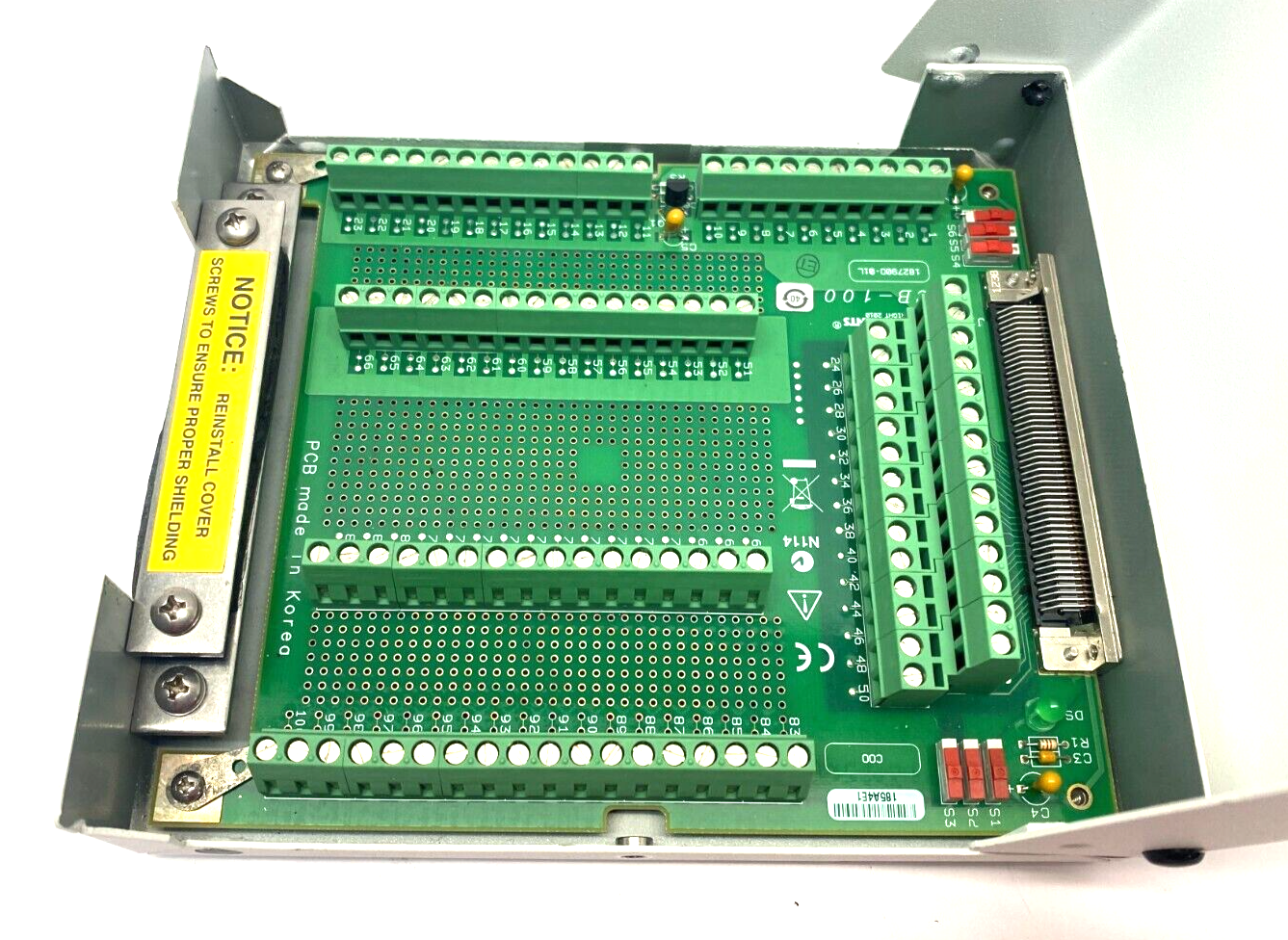 National Instruments 182788E-01L SCB-100 Shielded I/O Connector Block - Maverick Industrial Sales