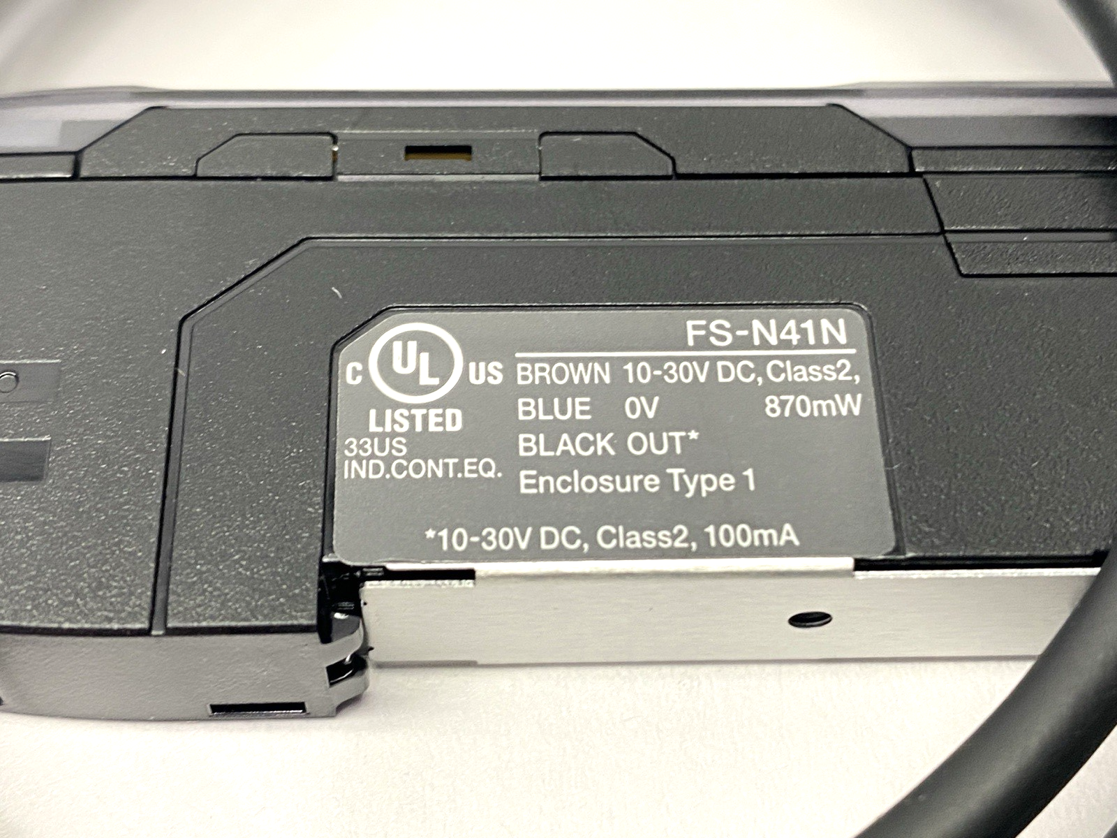 Keyence FS-N41N Fiber Thrubeam Sensor Amplifier - Maverick Industrial Sales