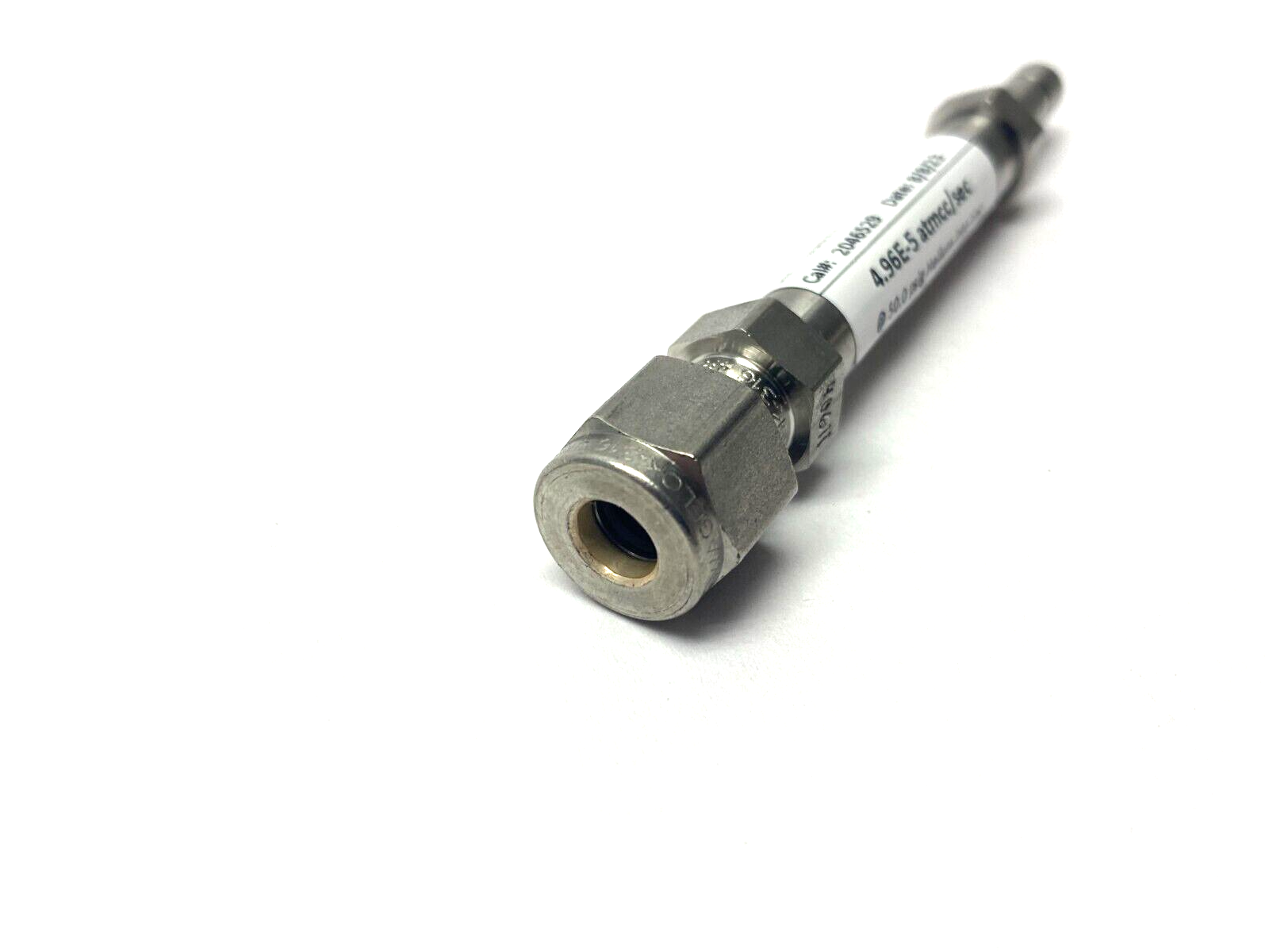Inficon SPC-2017-G1 Helium Leak Detection Vacuum Jet Nozzle 4.96E-5 atmcc/sec - Maverick Industrial Sales