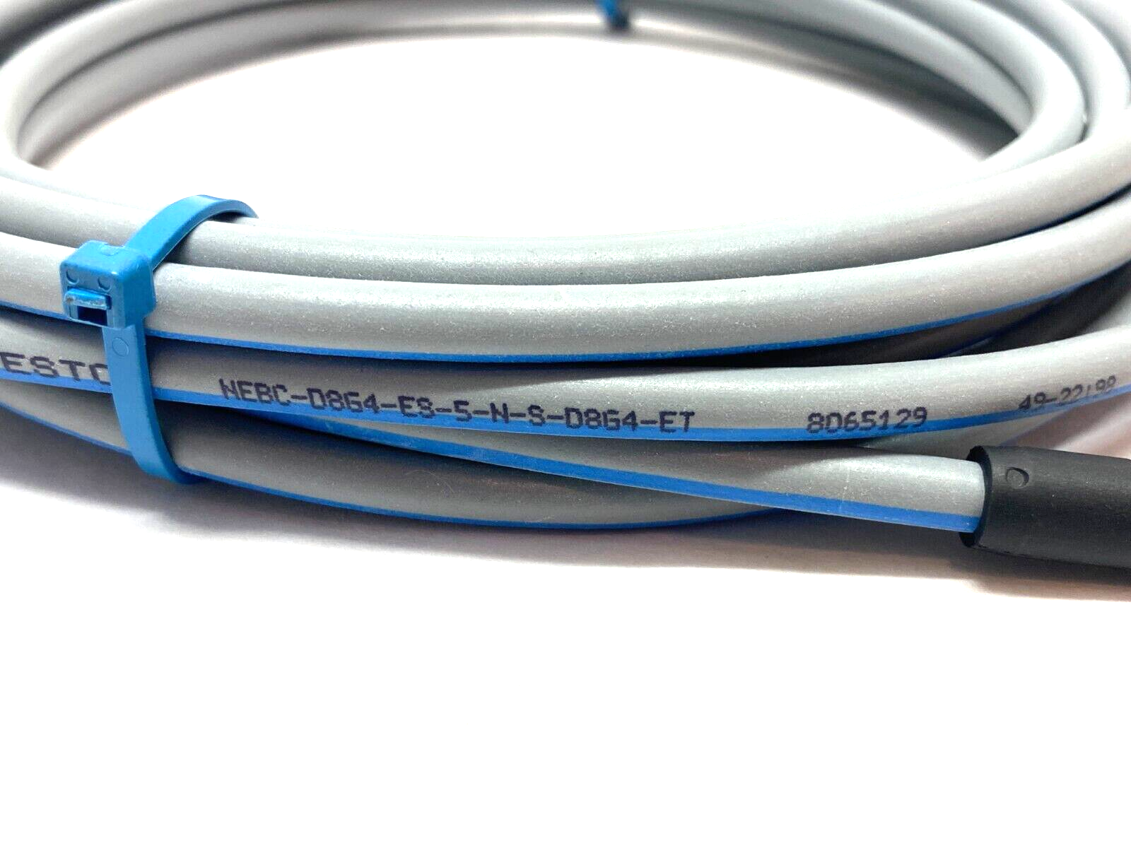 Festo NEBC-D8G4-ES-5-N-S-D8G4-ET Double Ended Connection Cable, 8065129 - Maverick Industrial Sales