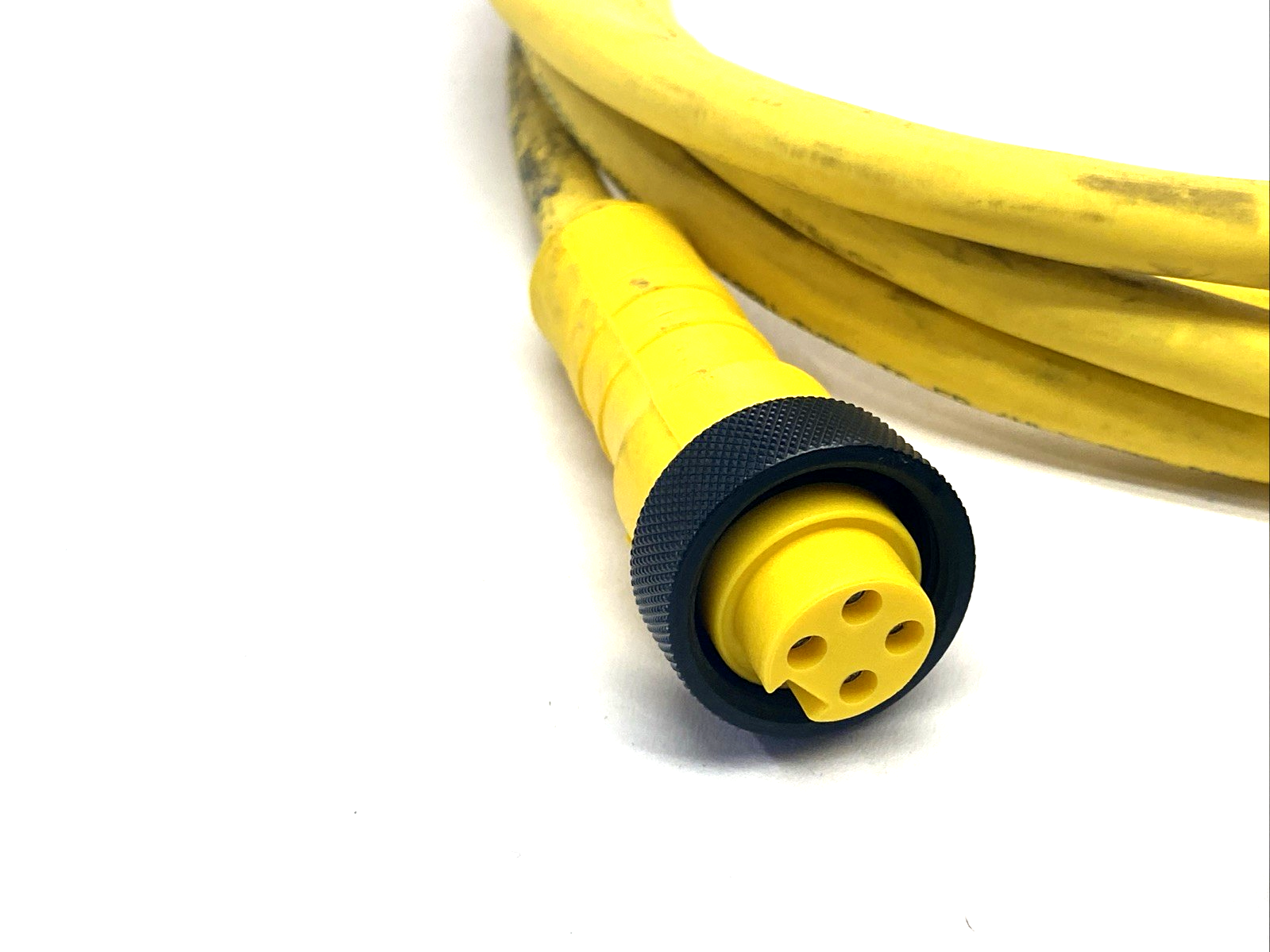 Lumberg RSRK 40-839/3M Cordset, 7/8" Male To Female 4-Pin 3m 500003211 - Maverick Industrial Sales