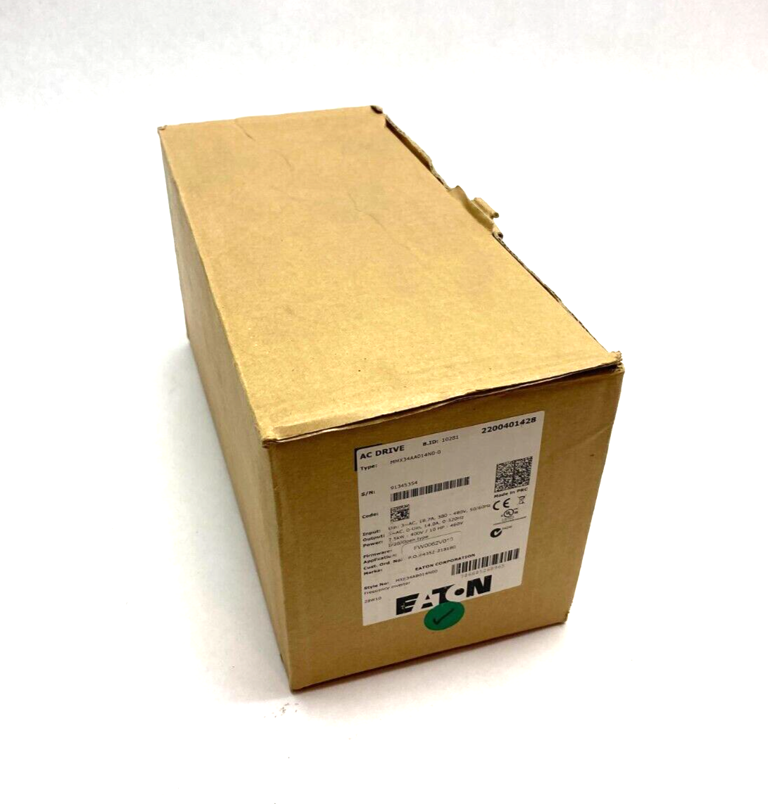 Eaton MMX34AA014N0-0 M-Max Sensorless Vector Adjustable Frequency Drive - Maverick Industrial Sales
