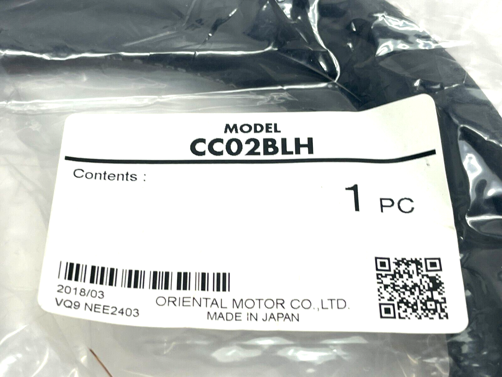 Oriental Motor CC02BLH Extension Cable 1.5m Length - Maverick Industrial Sales