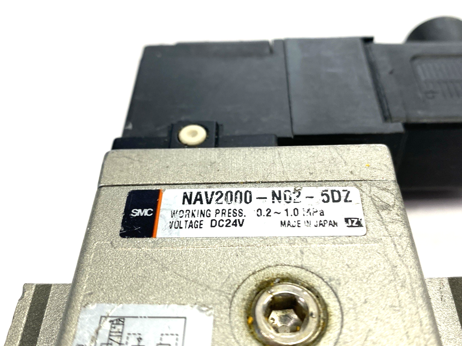 SMC NAV2000-N02-5DZ Soft Start Valve 1/4" Ports 24VDC - Maverick Industrial Sales