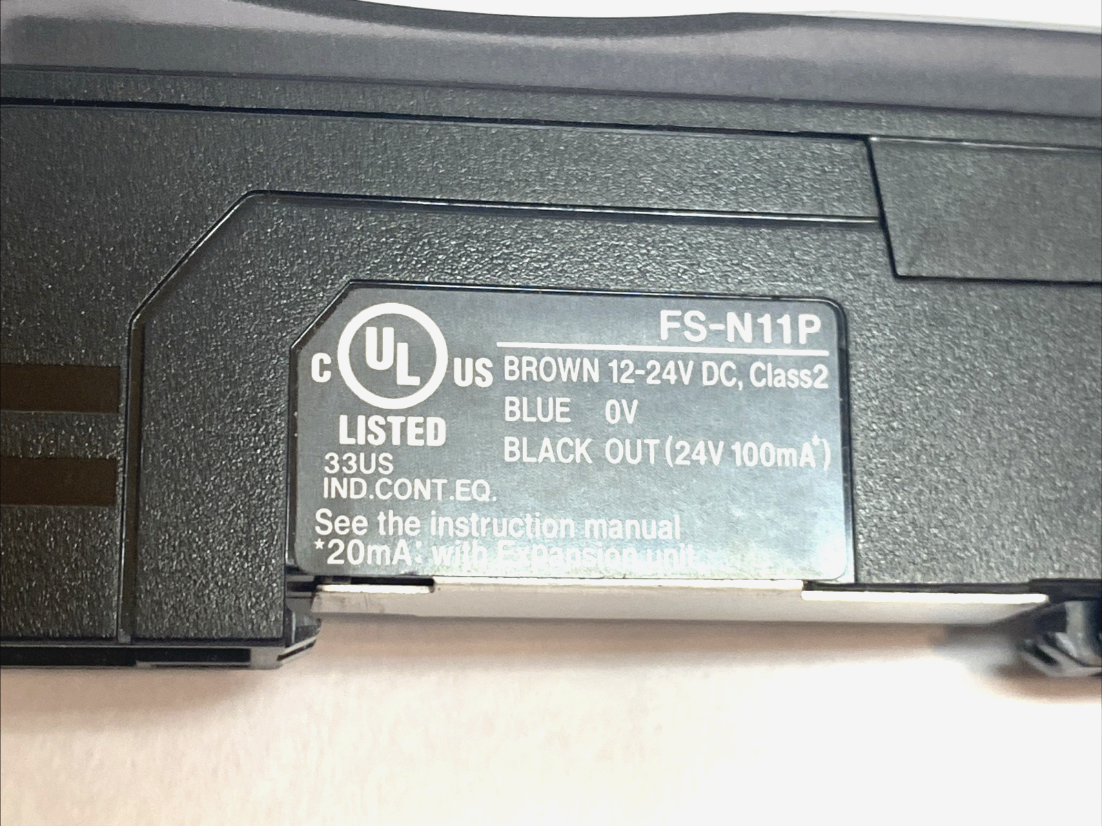 FS-N11P | Keyence Fiber Optic Amplifier Main Unit - Used - Maverick Industrial Sales
