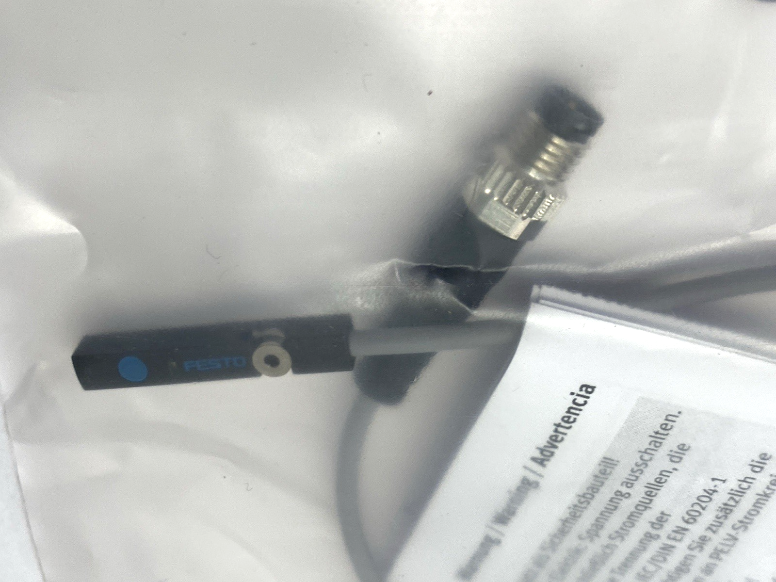 Festo SIES-8M-PO-24V-K-0,3-M8D Proximity Switch 551392 - Maverick Industrial Sales