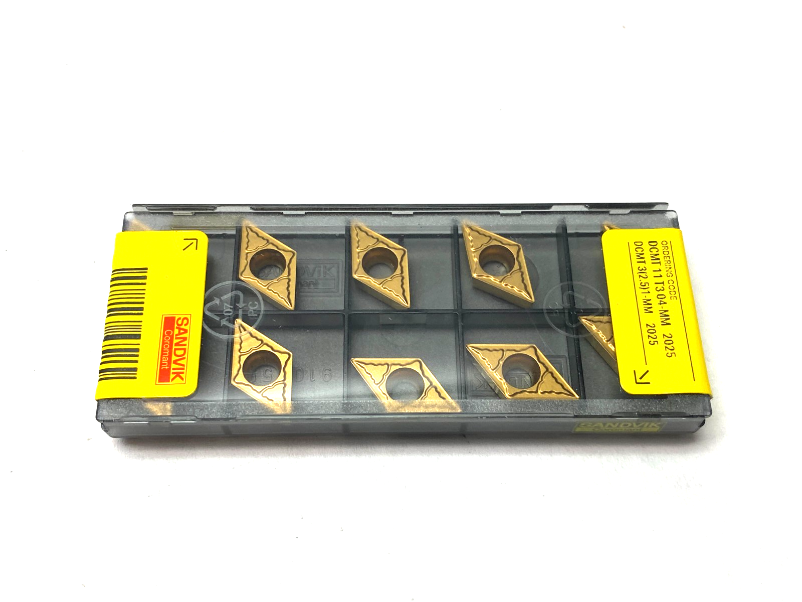 DCMT 11 T3 04-MM 2025 | Sandvik Coromant CoroTurn® 107 Insert for Turning 5730942 - New - Maverick Industrial Sales