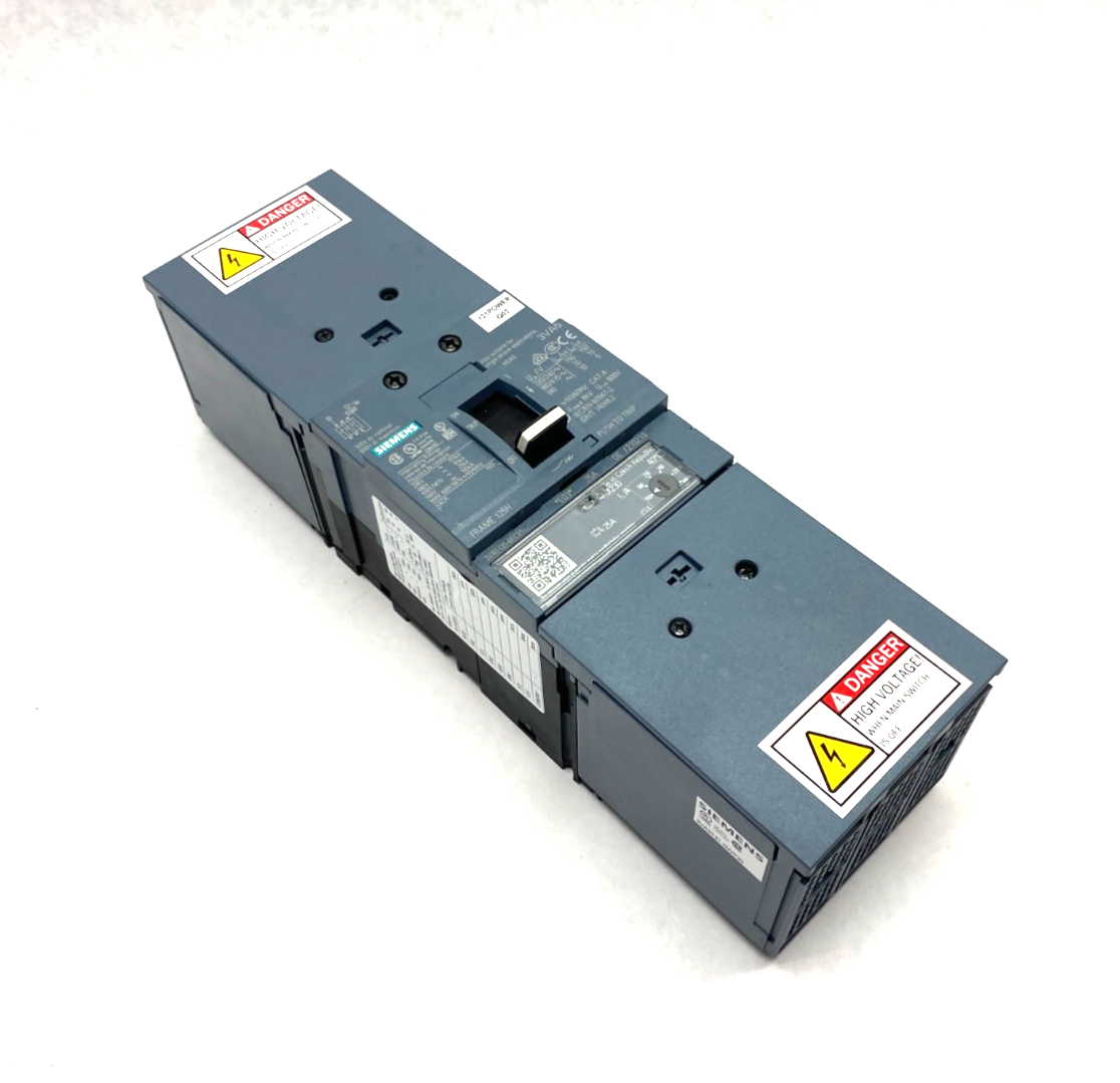 Siemens 3VA5125-6EC31-0AA0 Circuit Breaker 3-Pole, 125 Breaking Cap. - Maverick Industrial Sales
