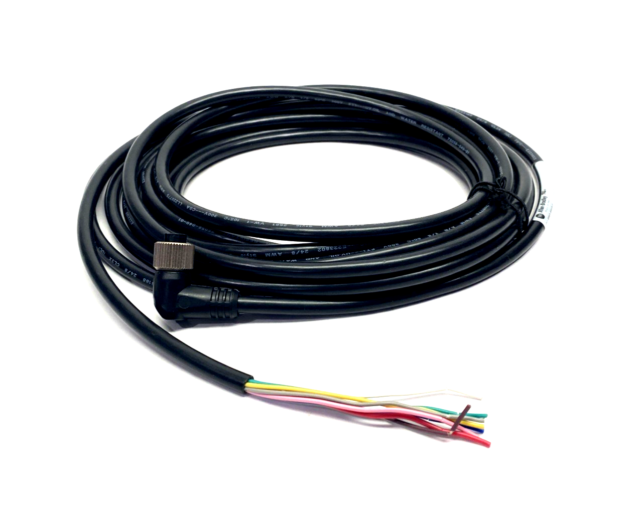 Allen Bradley 889D-R8AB-5 Ser. B DC Micro Cable M12 Right Angle 8-Pin Female 5m - Maverick Industrial Sales