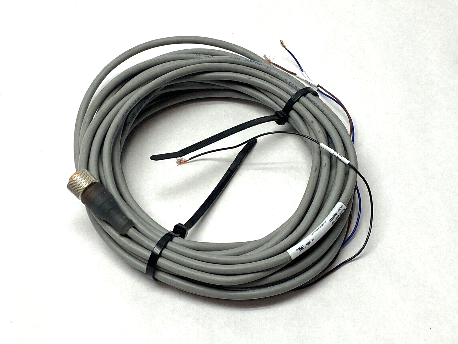 Lumberg Automation 4-646/10M M12 Female Connector Single-Ended 600006243 - Maverick Industrial Sales