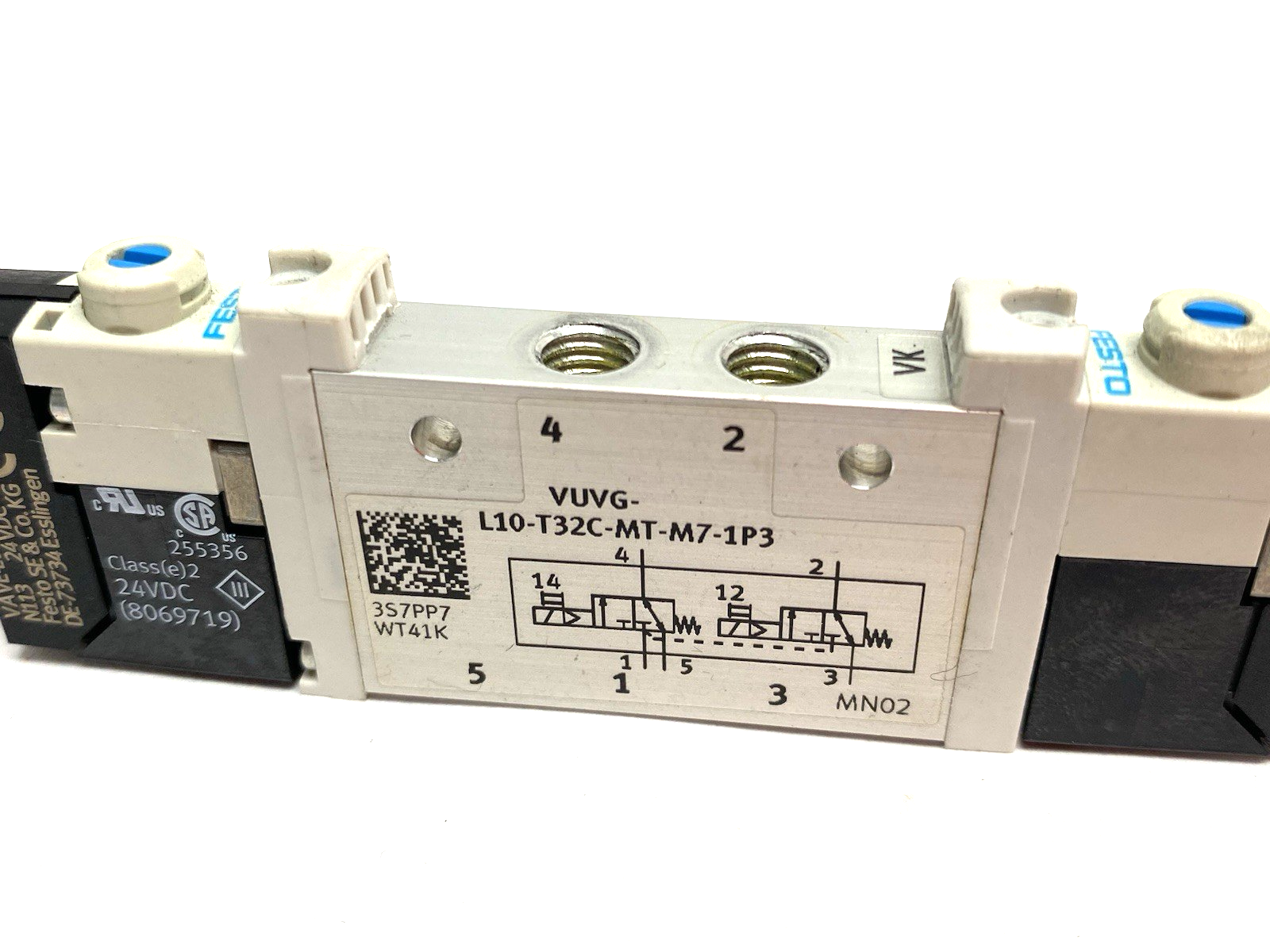 VUVG-L14-T32C-MT-G18-1P3 | Festo Solenoid Valve 2x3/2, closed, Monostable 574368 - Used - Maverick Industrial Sales