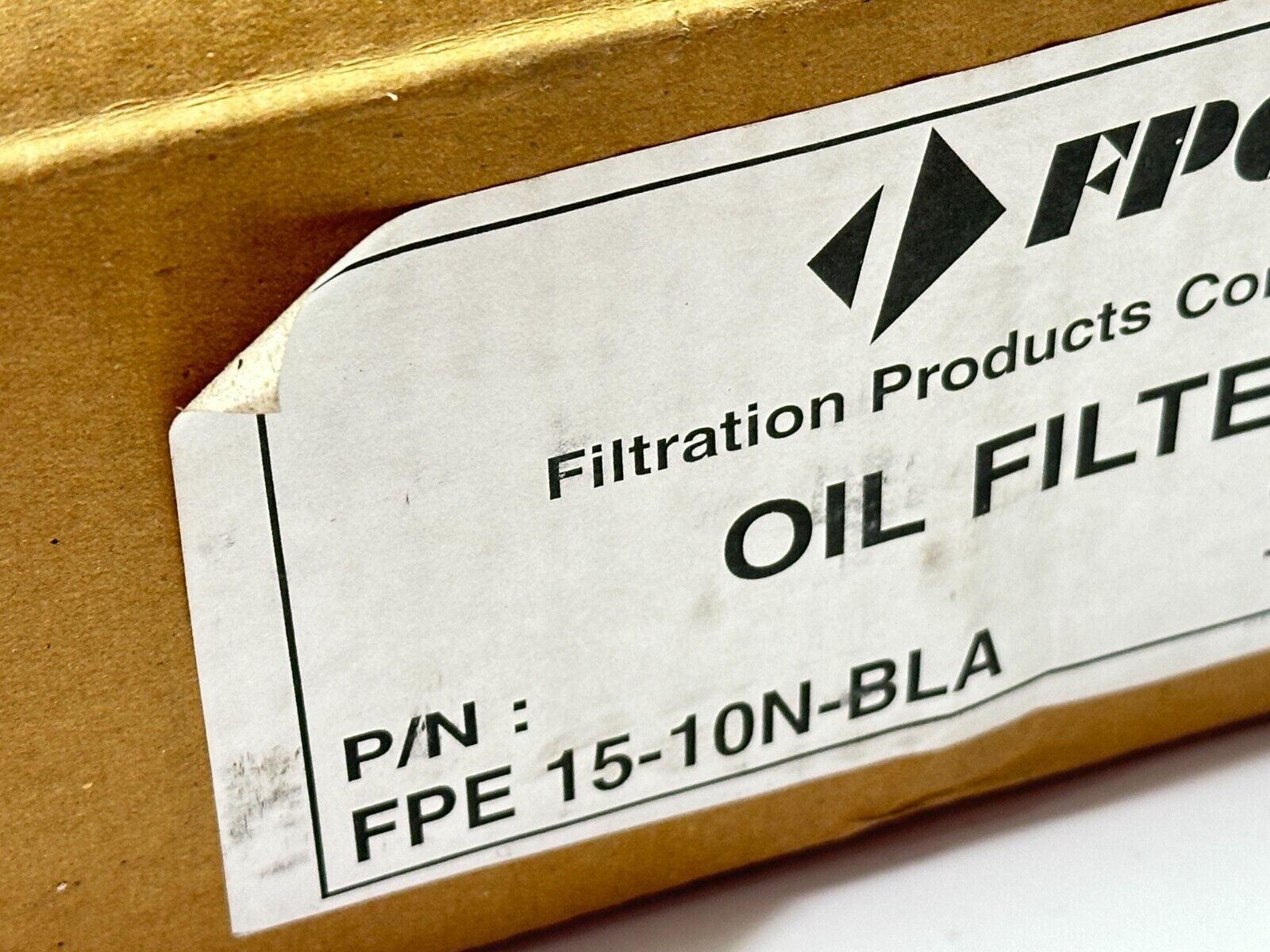 Filtration Products Corporation FPE 15-10N-BLA 7 GPM 10 Micron Spin-On Filter - Maverick Industrial Sales