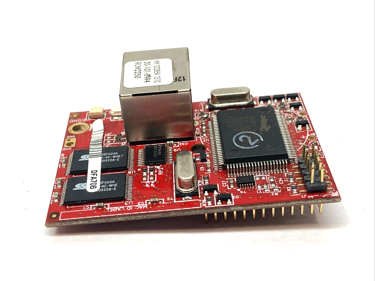 Digi International 20-101-0494 Rabbit PCB Microprocessor Module RCM2250 - Maverick Industrial Sales