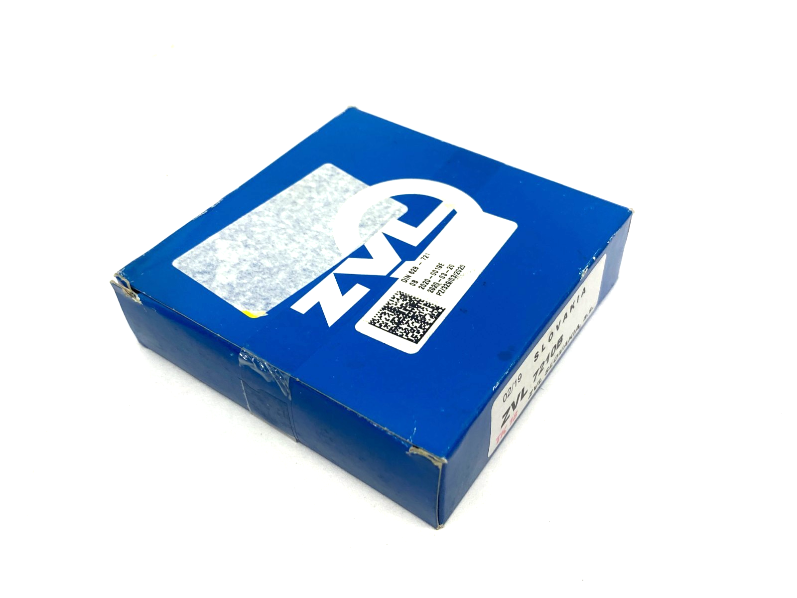 ZVL 7210B Single Row Angular-Contact Ball Bearing 50 x 90 x 20 - Maverick Industrial Sales