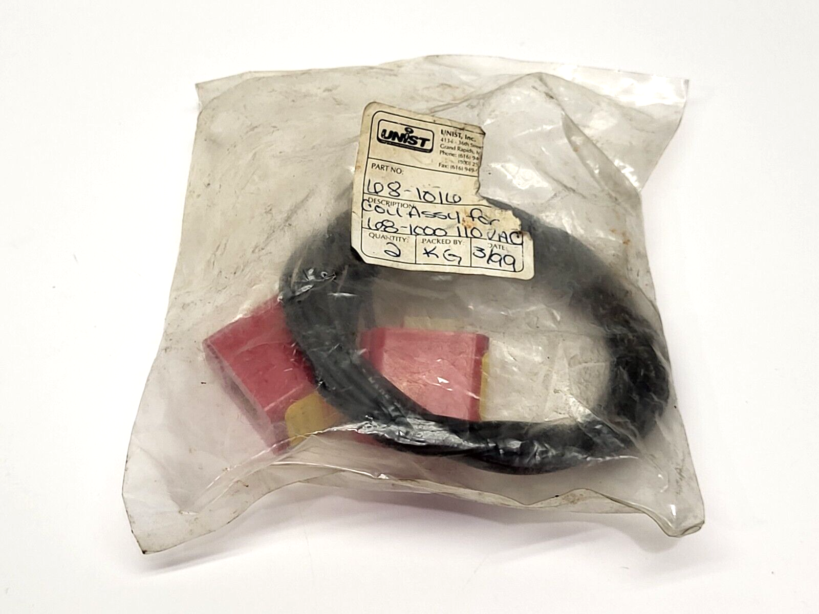 Unist 68-1016 Solenoid Coil LOT OF 2 - Maverick Industrial Sales