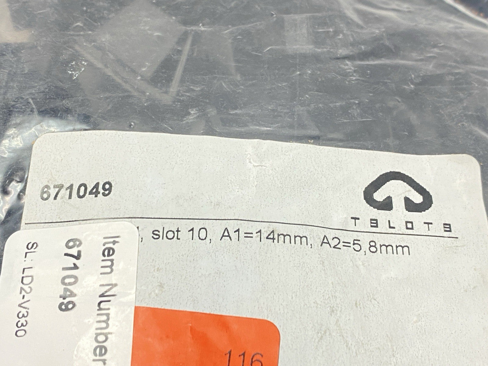 671049 | TSLOTS Clip Block Black Nylon LOT OF 200 - New – Open box - Maverick Industrial Sales
