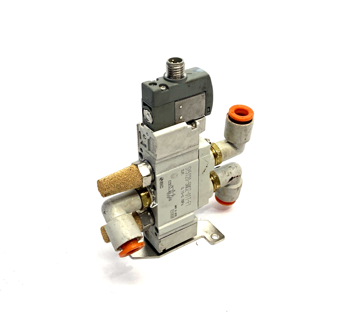SMC SY5120-5WOZ-01T-F1 Solenoid Valve - Maverick Industrial Sales