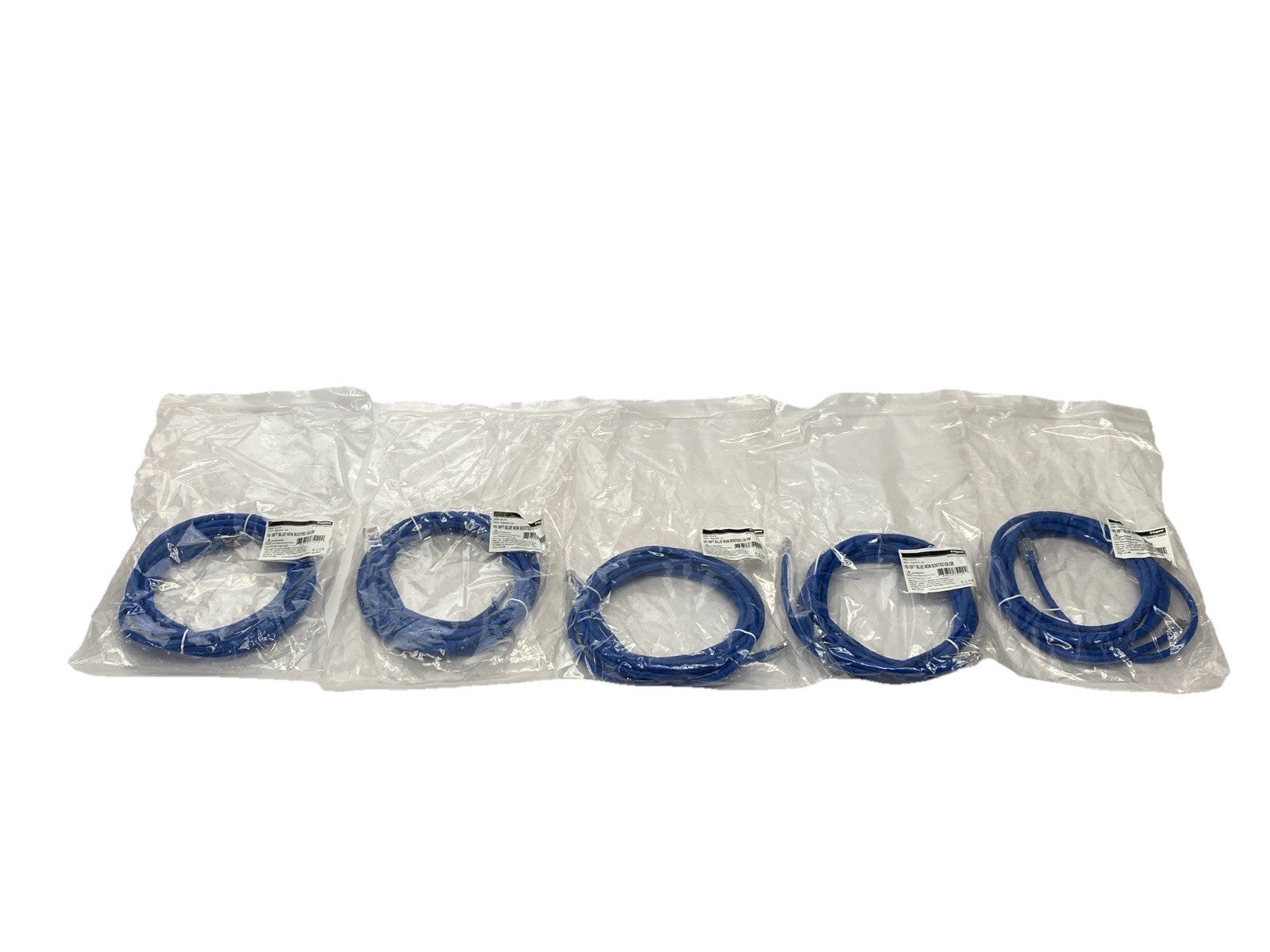 Legrand 556-110-010 Q-Series Patch Cords CAT6 Non-Booted Blue 10ft LOT OF 5 - Maverick Industrial Sales