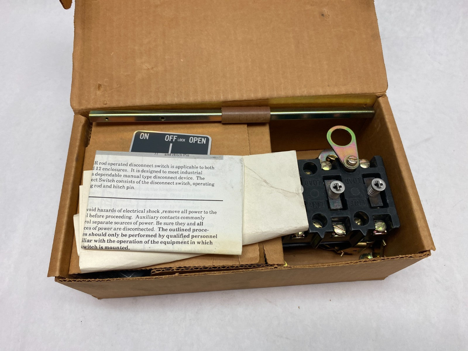 Allen Bradley 1494R-N30 Ser. A Rod Operated Disconnect Switch 30A, Rotary Op. - Maverick Industrial Sales