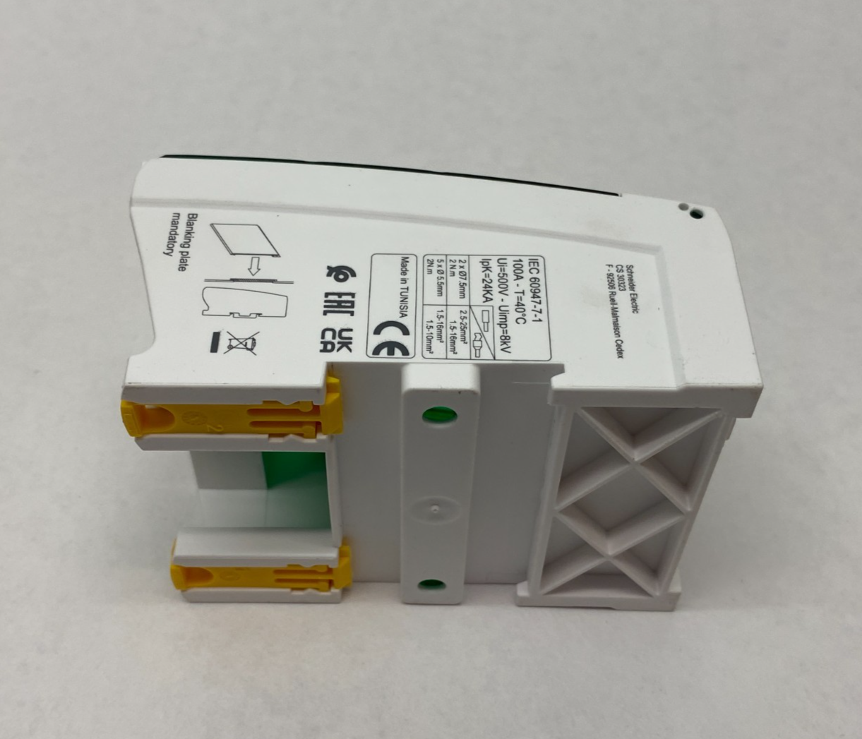 LGY410028 | Schneider Electric Linergy DS Screw Distribution Block, 4-Pole 100A - New – Open box - Maverick Industrial Sales