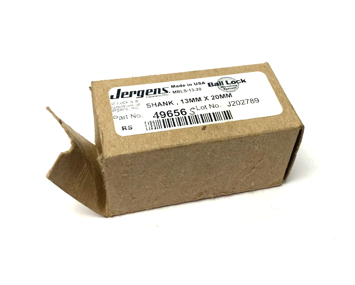 Jergens 49656-S Ball-Lock Fast Acting Shank 13mm x 20mm BALL LOCK ONLY - Maverick Industrial Sales