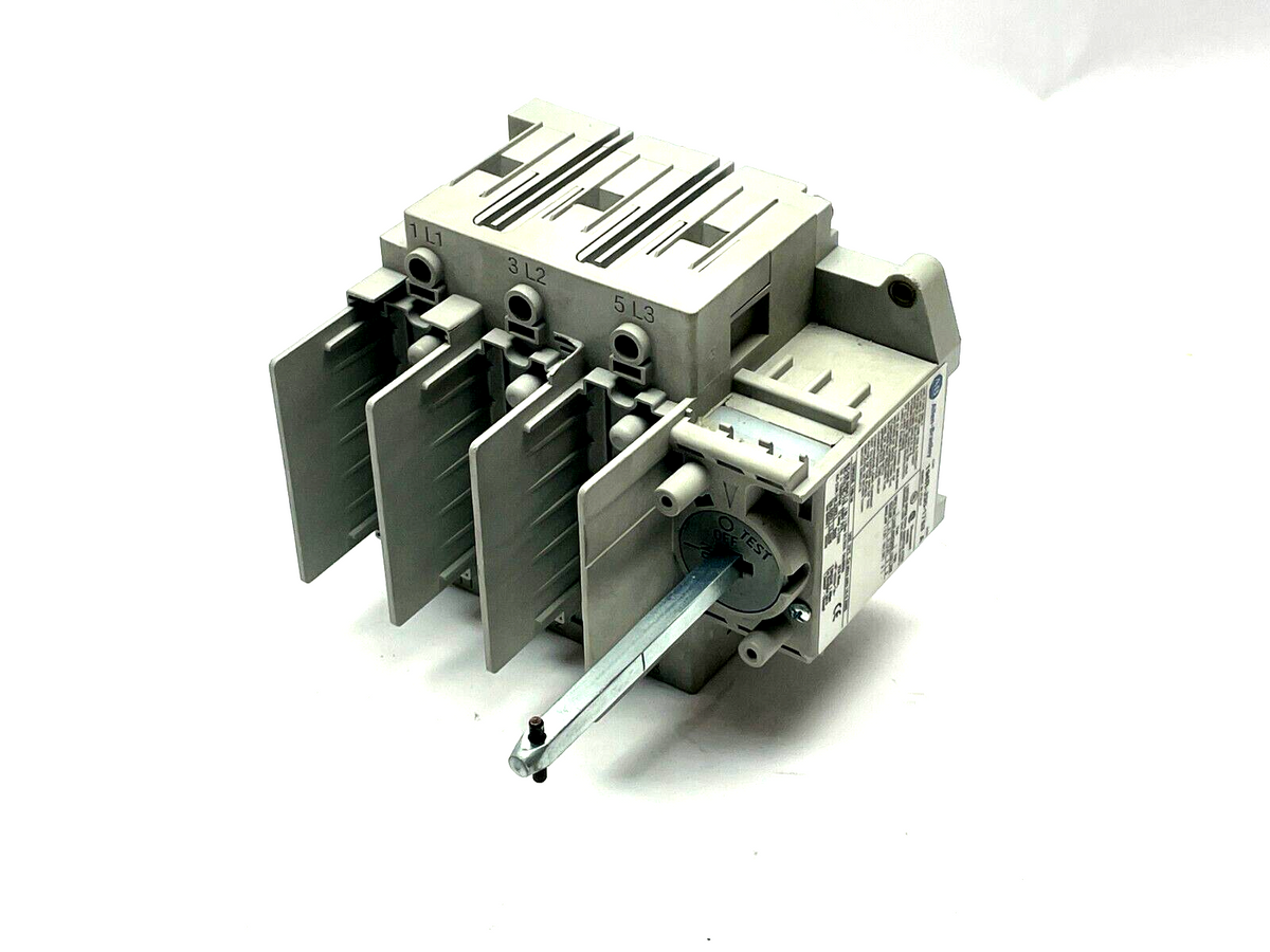 194R-J30-1753 | Allen Bradley Ser. A Disconnect Switch Fused 30A 600VAC 250VDC - Maverick Industrial Sales