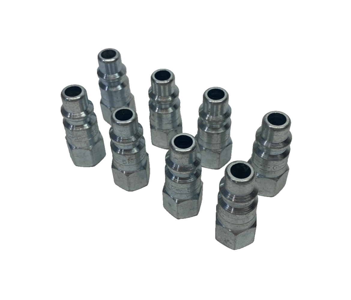 Coilhose 5804 Quick-Connect Coupler/Fitting 3/8" Body 1/4" Female NPT LOT OF 8 - Maverick Industrial Sales