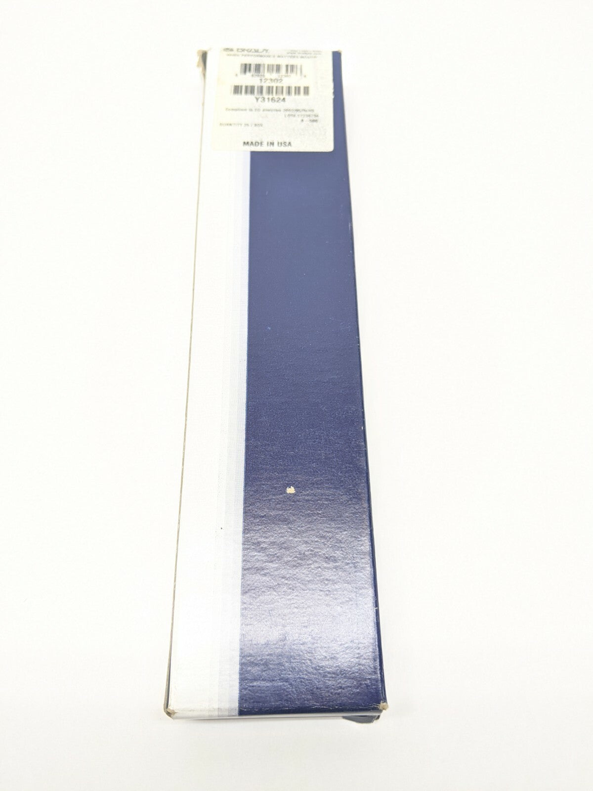 Brady WM-K-O Vinyl Cloth Wire Marker 12302 Y31624 LOT OF 25 Sheets - Maverick Industrial Sales