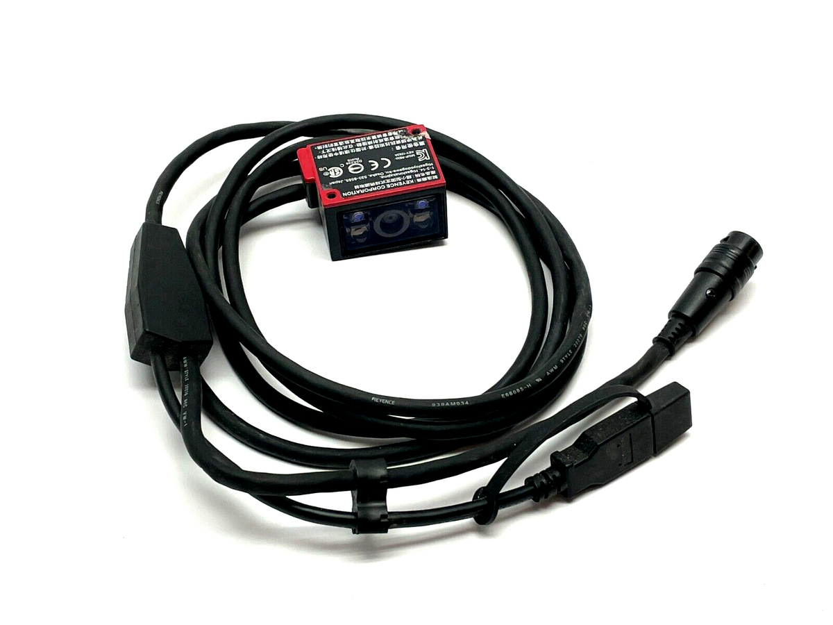 Keyence SR-710 Ultra-Compact Fixed type Code Reader, Middle Range Type