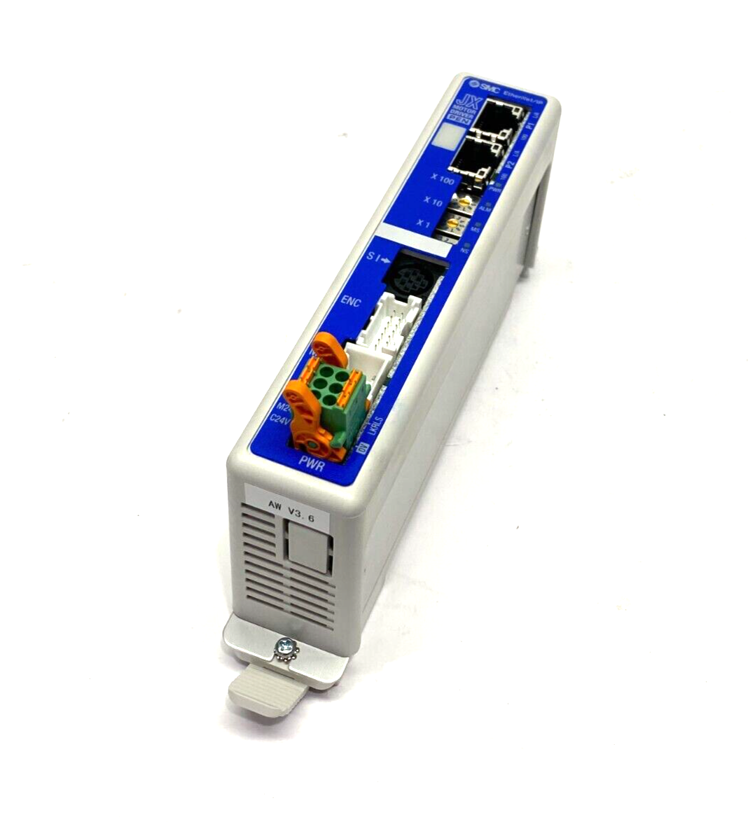 SMC JXC918-BC EtherNet/IP Electric Actuator Power Supply Controller 24VDC - Maverick Industrial Sales
