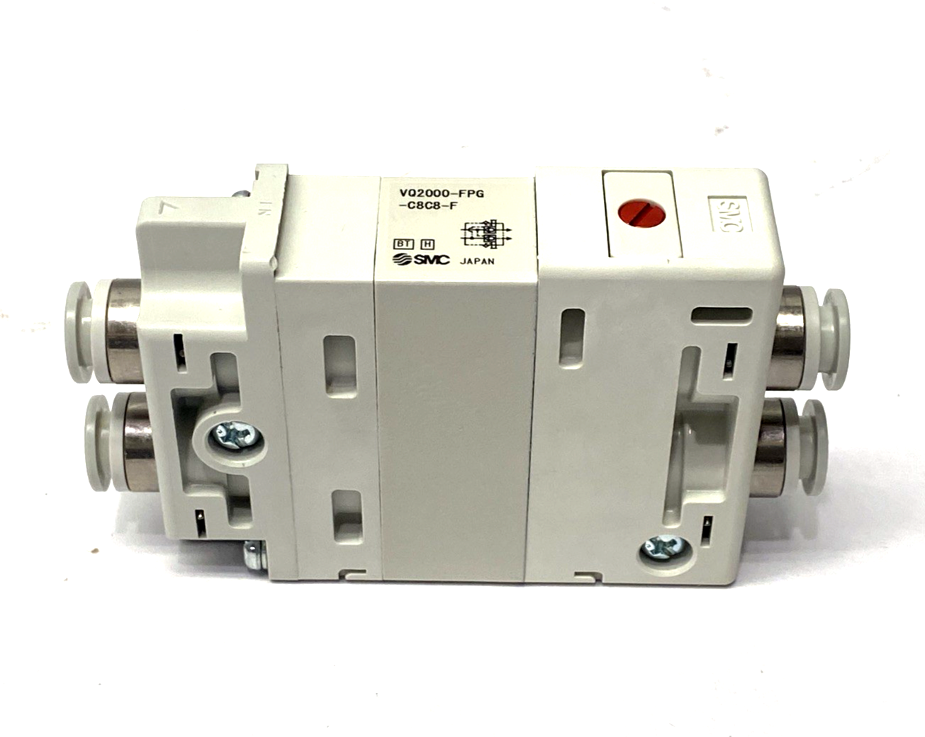SMC VQ2000-FPG-C8C8-F Pneumatic Double Check Block - Maverick Industrial Sales