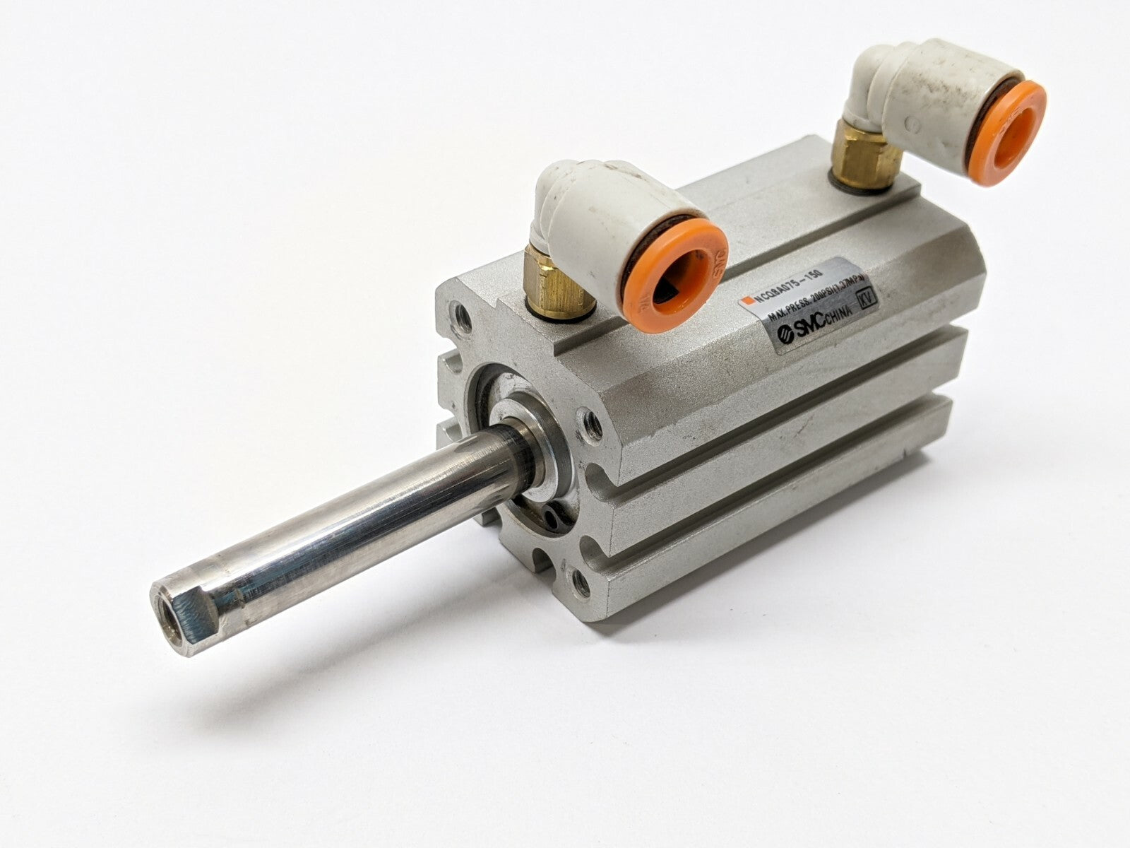 SMC NCQ8A075-150 Pneumatic Cylinder 3/4" Bore 1-3/8" Stroke Double Acting - Maverick Industrial Sales