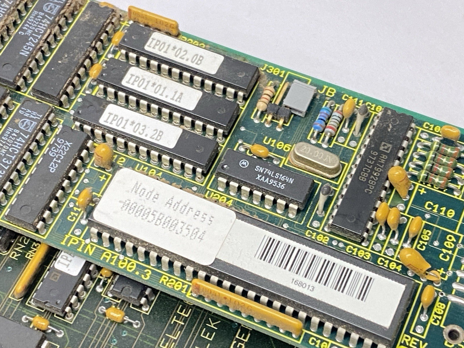 Eltec 2-083-03-0099 Module Board IPCA-A200/1 Rev 6 w/ IPIN A100.3 Rev H Board - Used - Maverick Industrial Sales
