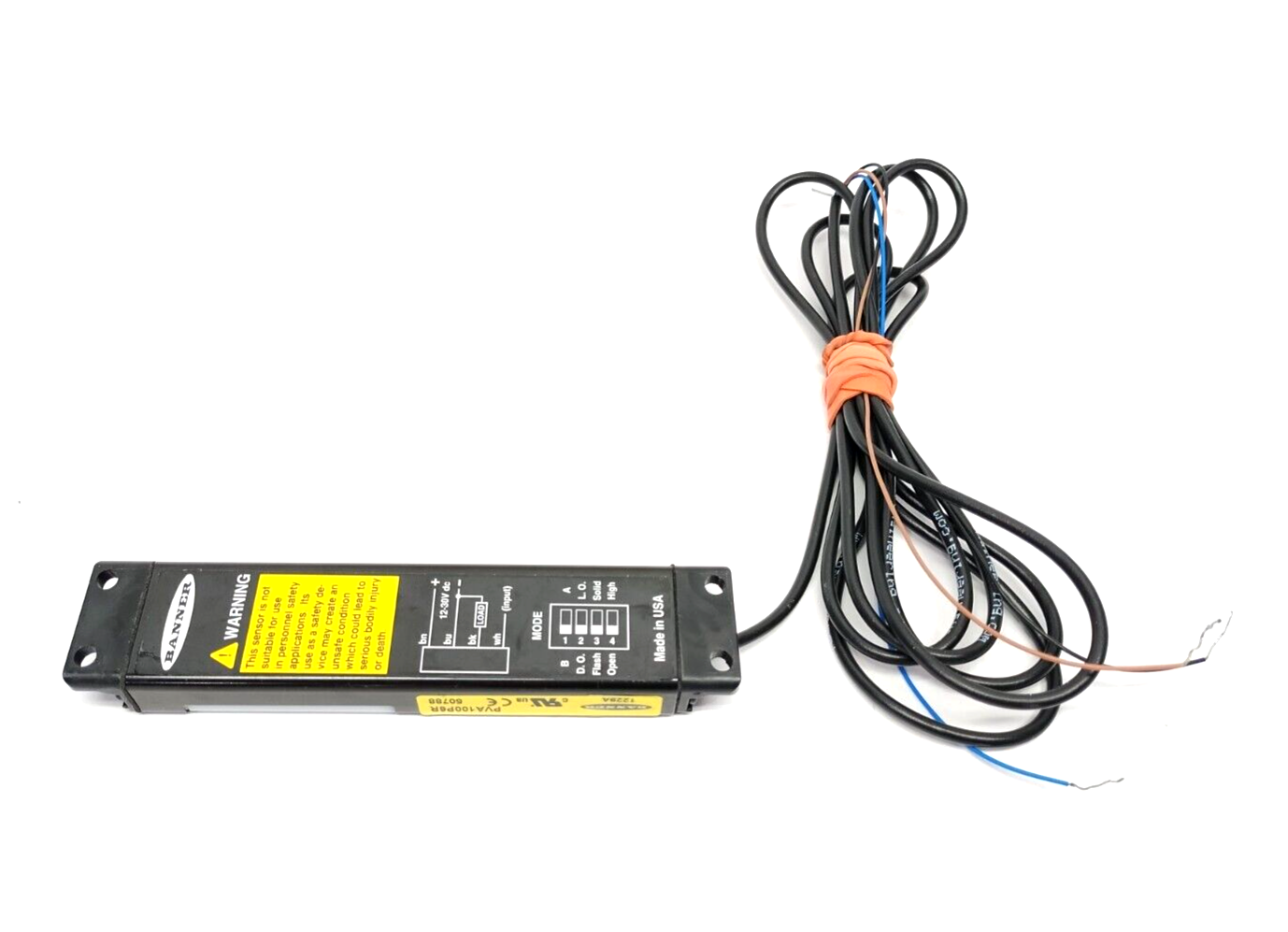 Banner PVA100P6R Compact Part Verification Array Receiver 100mm 50788 - Maverick Industrial Sales