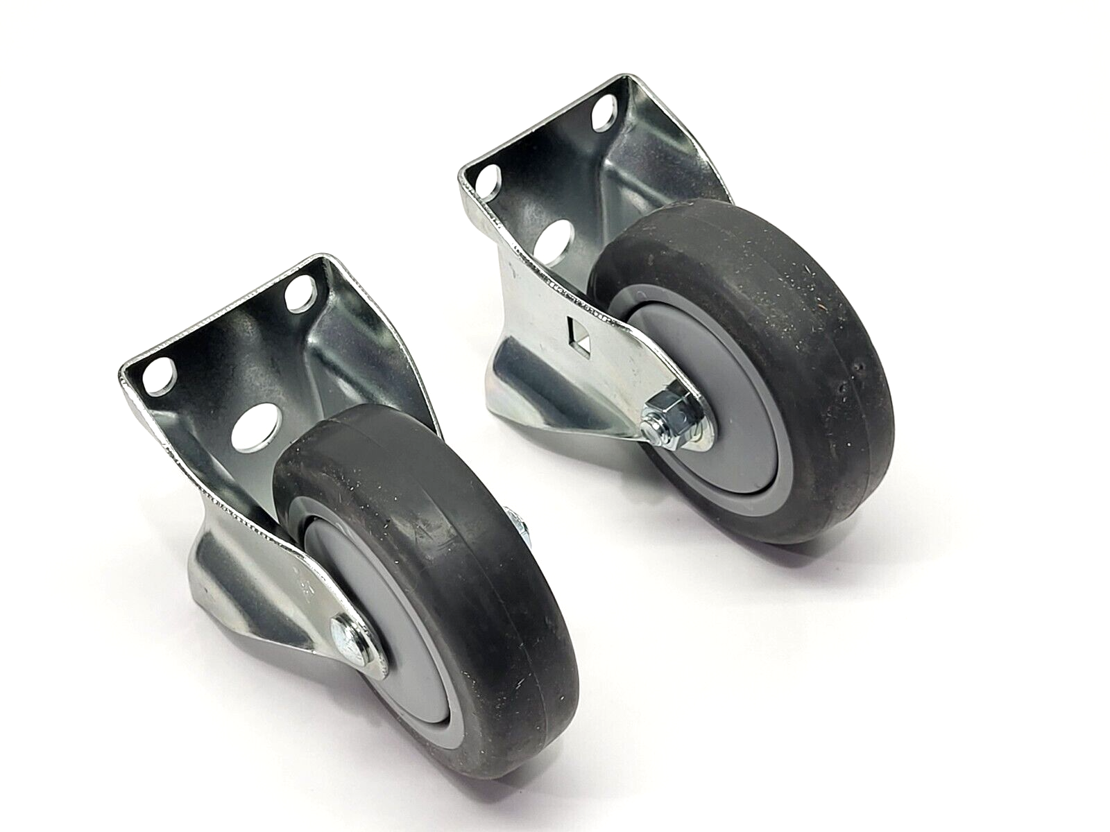 Superior Casters 4" x 1-1/4" Caster Wheels LOT OF 2 - Maverick Industrial Sales