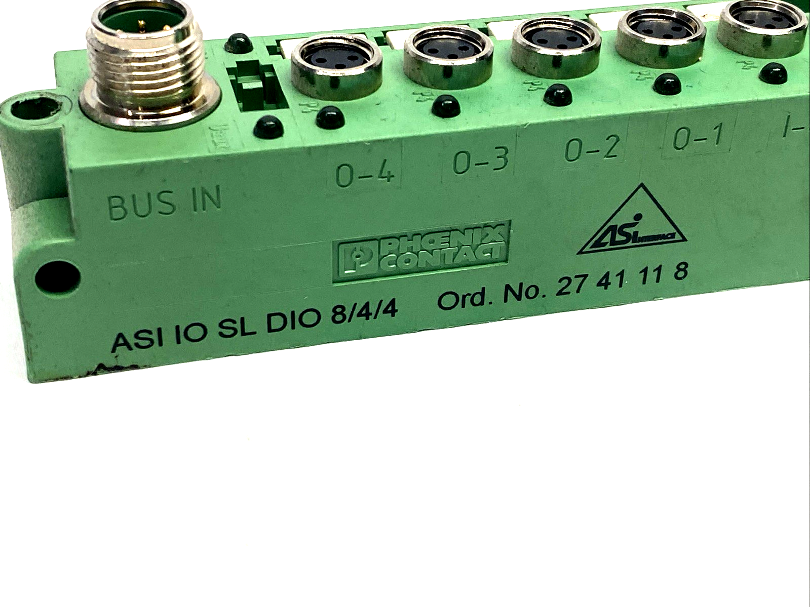 ASI IO SL DIO 8/4/4 | Phoenix Contact Distributed I/O Device 2741118 - Used - Maverick Industrial Sales