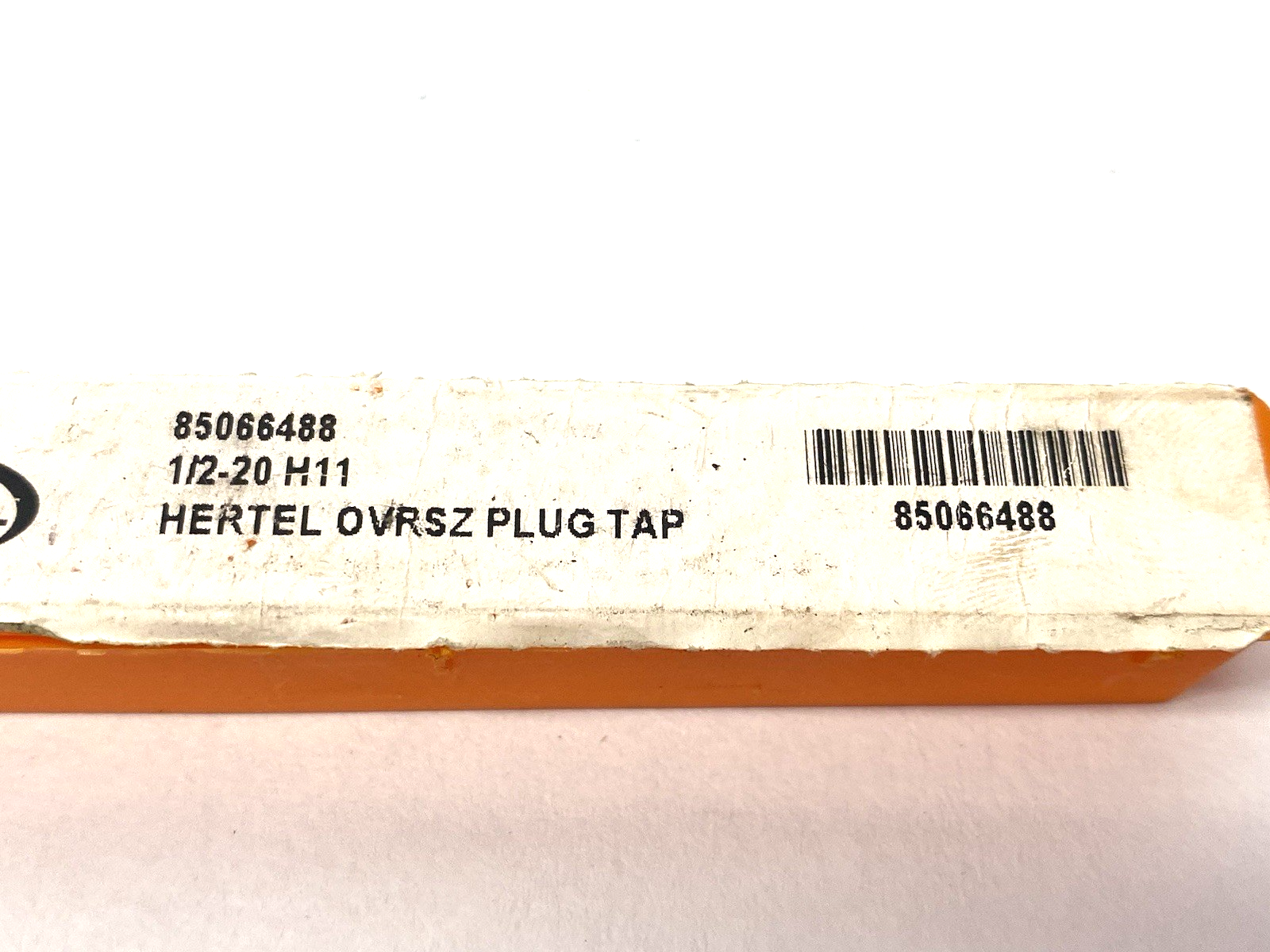 Hertel 85066488 Straight Flute Tap: 1/2-20 UNF, 4 Flute, Plug Chamfer, HSS - Maverick Industrial Sales