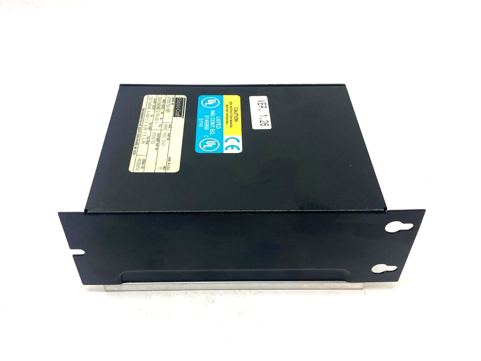 Electro-Craft 47202701/005 BRU Ser Advantage Line Servo Drive 1-Phase 9101-1563 - Maverick Industrial Sales