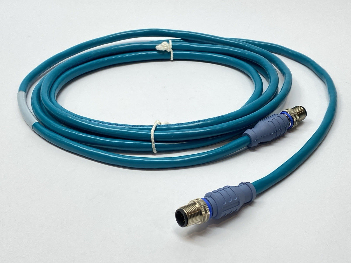 Turck RSSD RSSD 441-3M Industrial Ethernet Cable Male M12 4-Pin 3m U-02483 - Maverick Industrial Sales