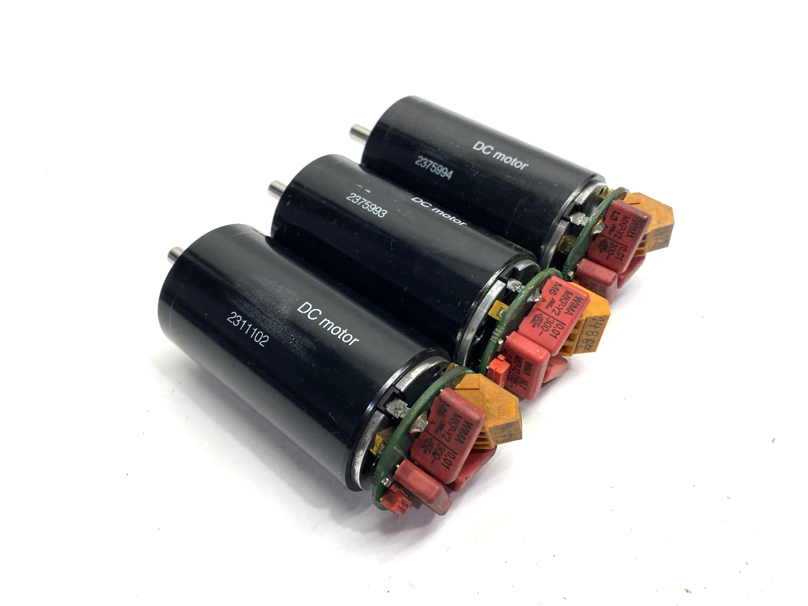 2311102 2375993 2375994 | 2311102, 2375993 & 2375994 DC Motor w/ AB722 PCB Board LOT OF 3 - Used - Maverick Industrial Sales