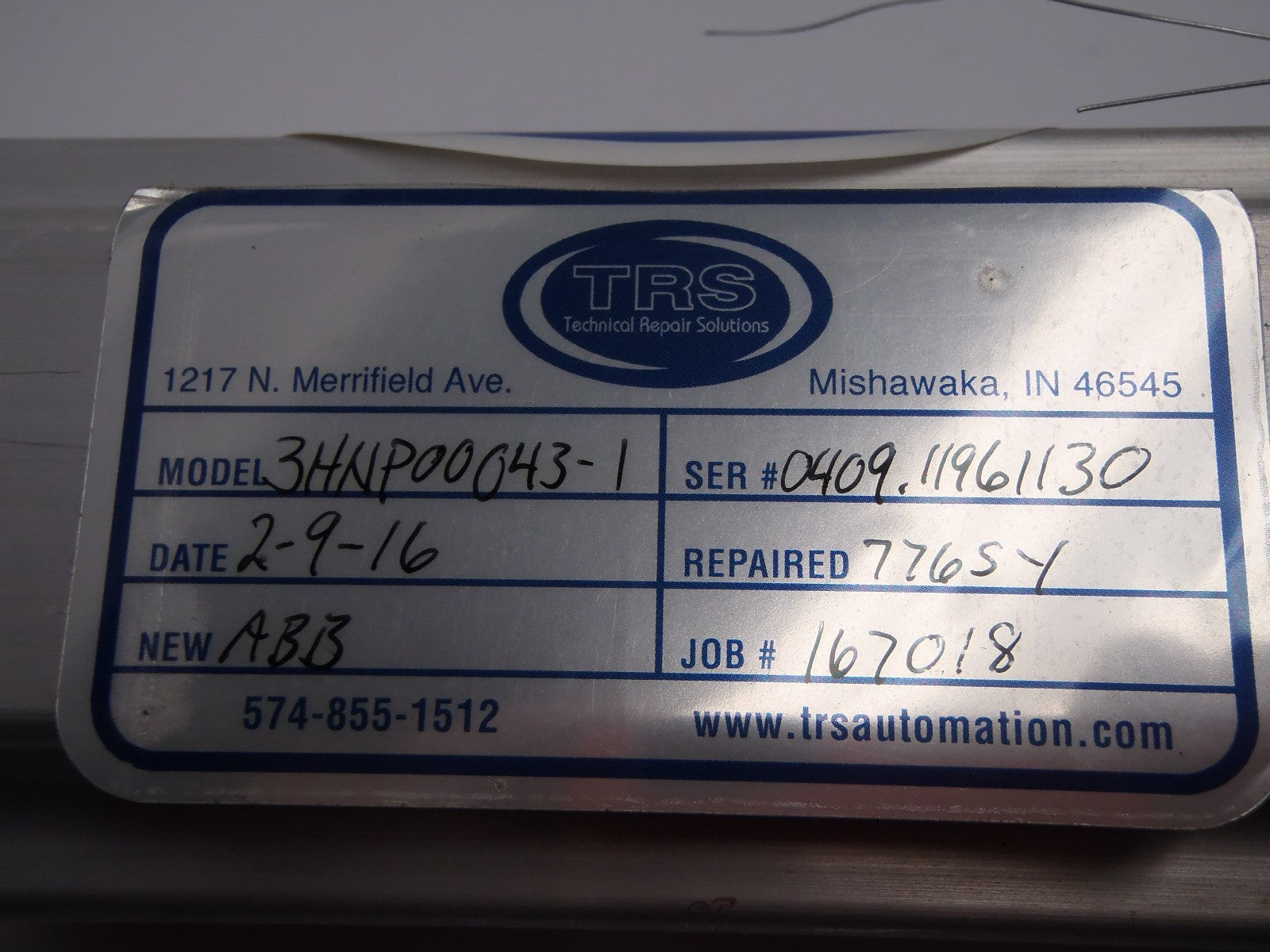 ABB Elmo 3HNP00043-1 Servo Motor - Maverick Industrial Sales