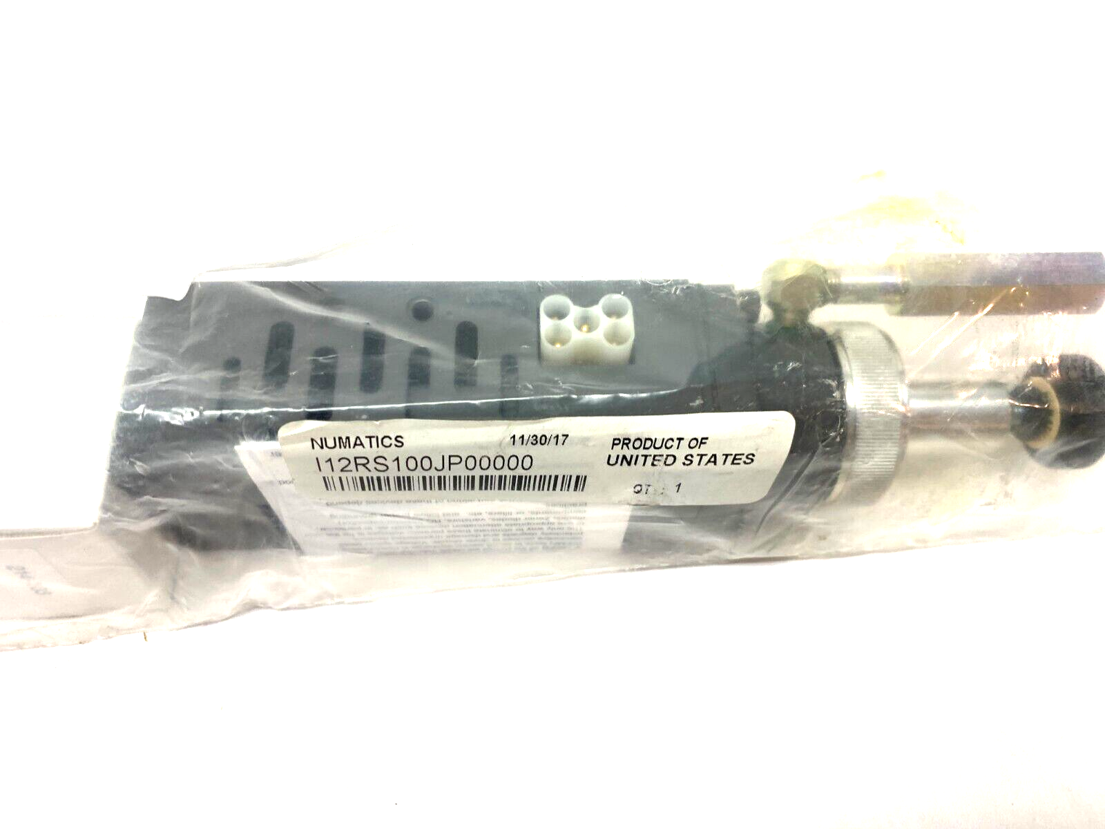 Numatics 12RS100JP00000 Single Type Pressure Regulator w/ Gauge - Maverick Industrial Sales
