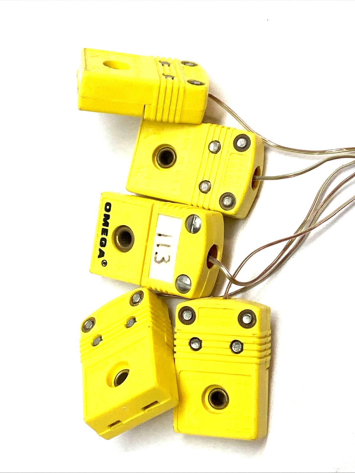 SMP-K-F | Omega Type K Mini Thermocouple Connector Female ANSI Plug LOT OF 5 - New – Open box - Maverick Industrial Sales