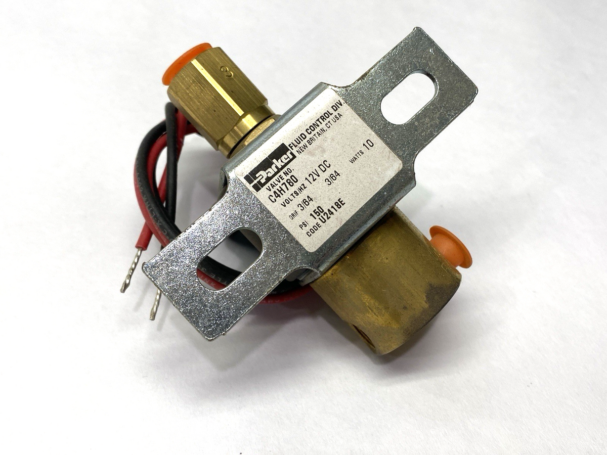 C4H780 | Parker Solenoid Valve 3-Way 150PSI 12VDC SHELFWARE - New Othe C4H780 | Parker Solenoid Valve 3-Way 150PSI 12VDC SHELFWARE - New Othe