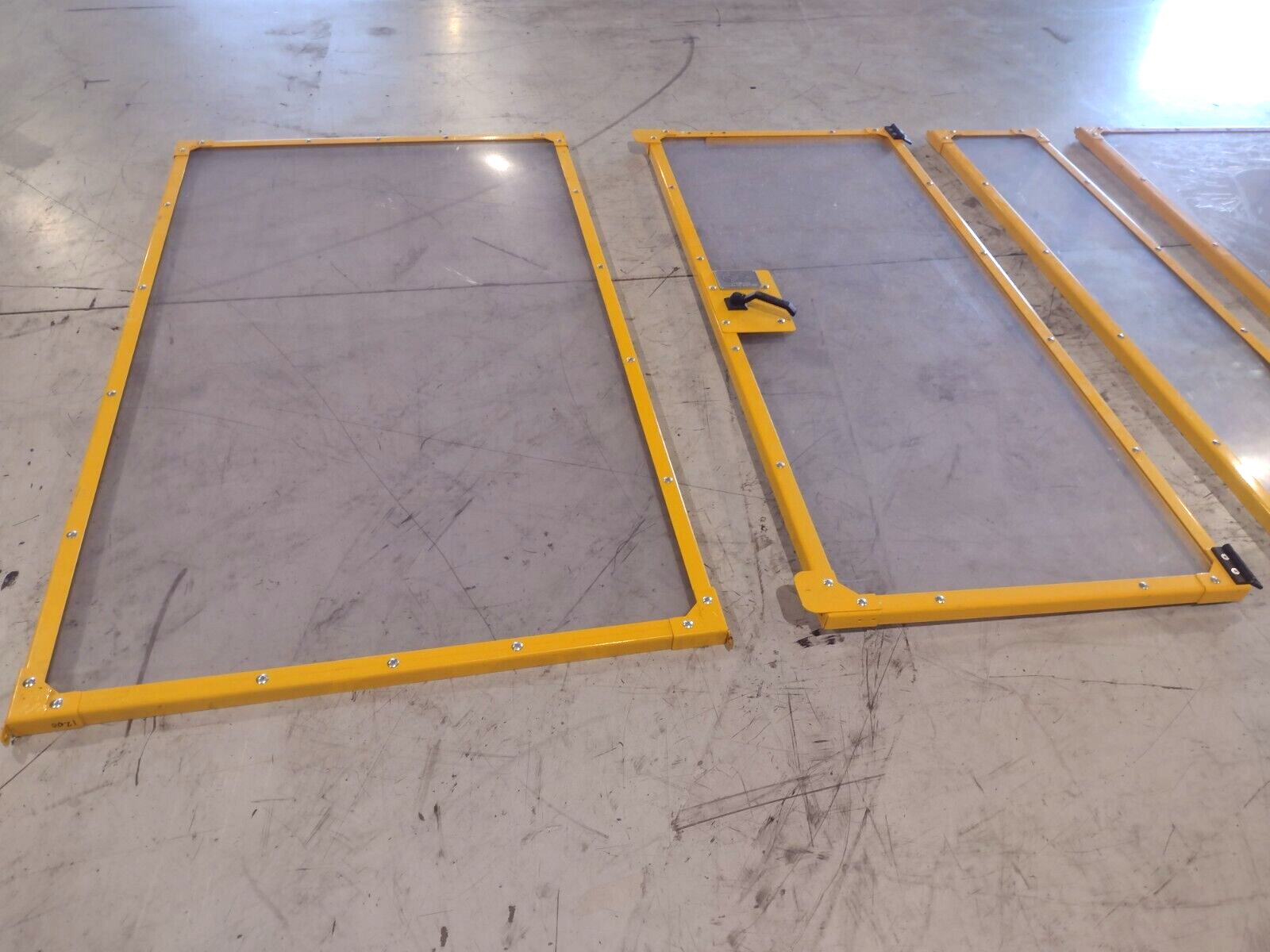 AGS Lexan Guard Panel Lot, A12014L (x2), A120115L, 2000x950, A12013HRL 2000mm H - Maverick Industrial Sales