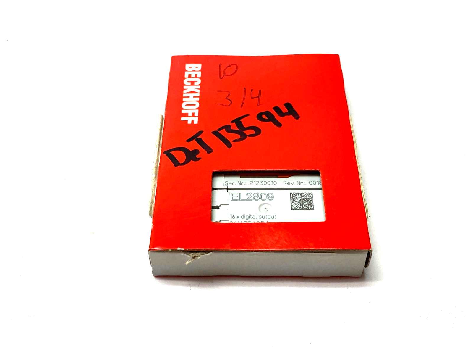 Beckhoff EL2809 EtherCAT 16-Channel Digital Output Terminal 24VDC - Maverick Industrial Sales