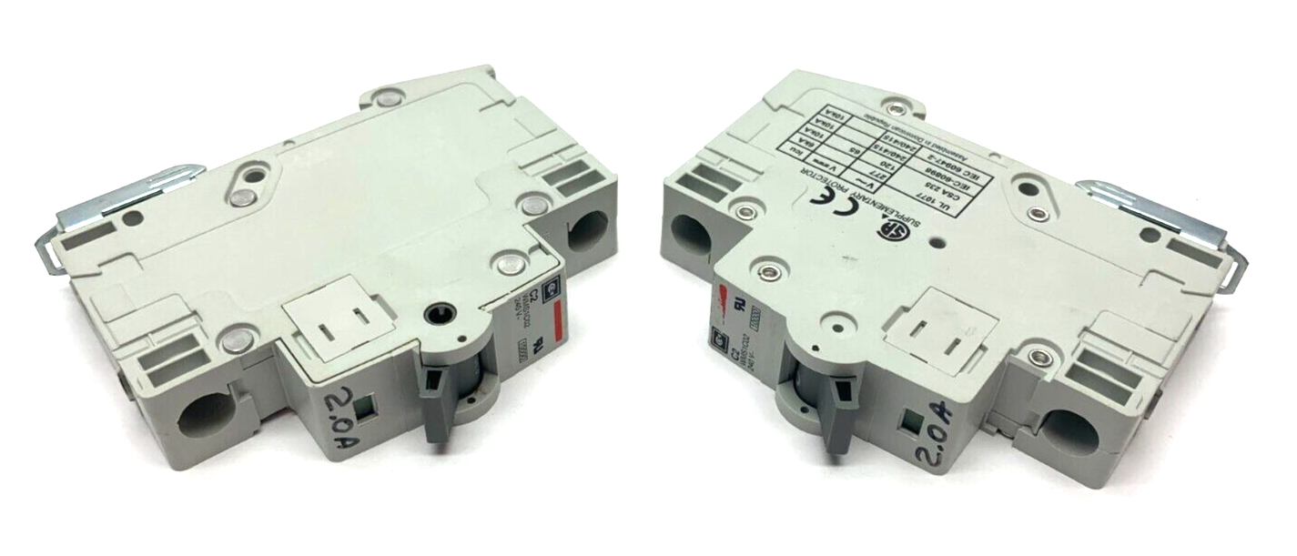 Eaton Cutler Hammer C2 WMS1C02 Circuit Breaker Protector 240V LOT OF 2 - Maverick Industrial Sales